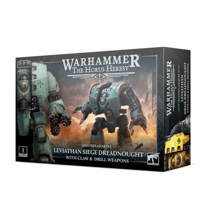 Warhammer - The Horus Heresy: Leviathan Siege Dreadnought with Claw & Drill Weapons